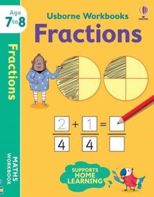 Bathie, H: Usborne Workbooks Fractions 7-8 de Holly Bathie