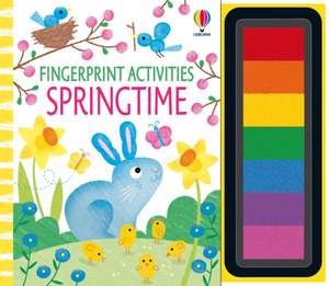 Fingerprint Activities Springtime de Fiona Watt