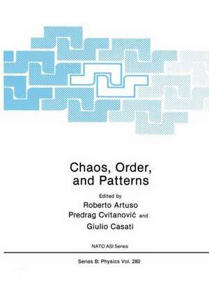 Chaos, Order, and Patterns de Roberto Artuso