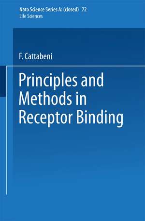 Principles and Methods in Receptor Binding de F. Cattabeni