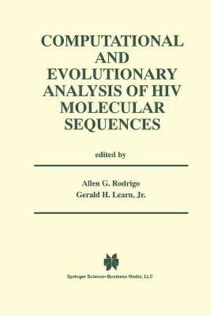 Computational and Evolutionary Analysis of HIV Molecular Sequences de Allen G. Rodrigo