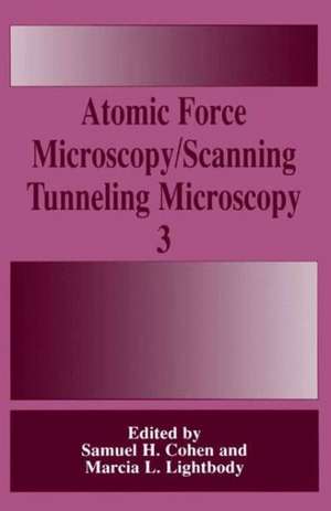 Atomic Force Microscopy/Scanning Tunneling Microscopy 3 de Samuel H. Cohen