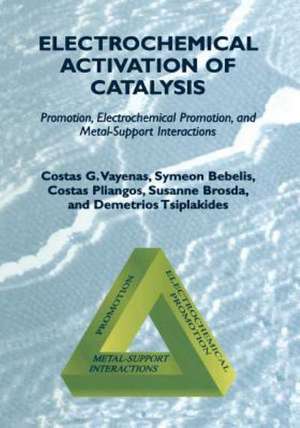 Electrochemical Activation of Catalysis: Promotion, Electrochemical Promotion, and Metal-Support Interactions de Costas G. Vayenas