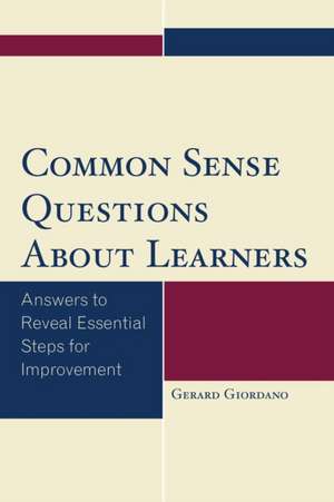 COMMON SENSE QUESTIONS ABOUT LPB de Gerard Giordano