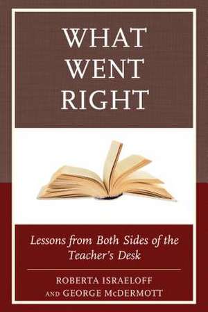 What Went Right de Roberta Israeloff