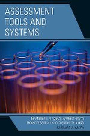 Assessment Tools and Systems de Barbara J. Smith