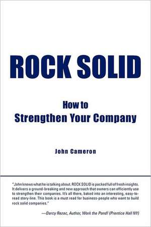 Rock Solid de John Cameron