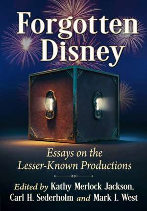 Forgotten Disney de Kathy Merlock Jackson