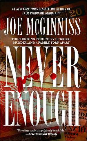 NEVER ENOUGH de Mcginniss