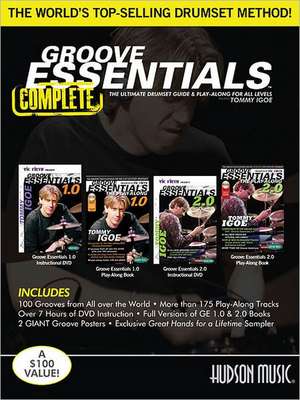 Tommy Igoe - Groove Essentials 1.0/2.0 Complete Book/Online Audio de Tommy Igoe