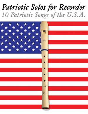 Patriotic Solos for Recorder de Uncle Sam