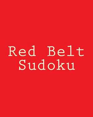 Red Belt Sudoku de Brock Myers