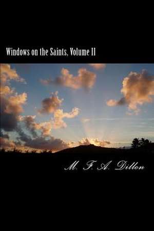 Windows on the Saints, Volume II de M. F. a. Dillon