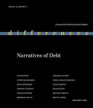 Narratives of Debt de Peter Szendy