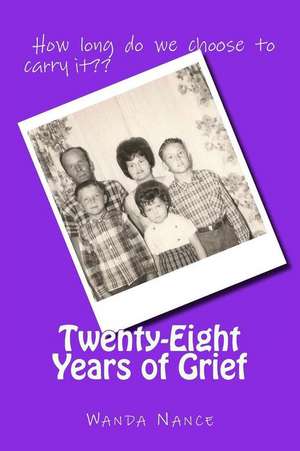 Twenty-Eight Years of Grief de Nance, Wanda D.