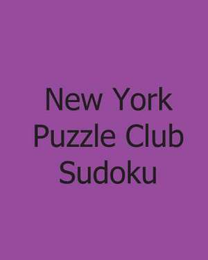 New York Puzzle Club Sudoku de New York Puzzle Club