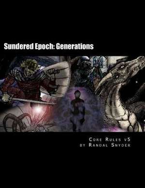 Sundered Epoch de Snyder, Randal