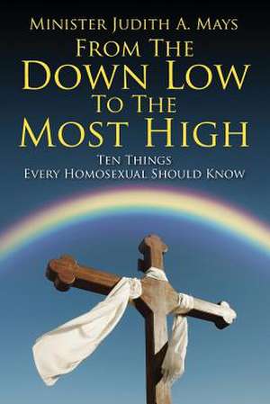 From the Down Low to the Most High: Ten Things Every Homosexual Should Know de Minister Judith a. Mays