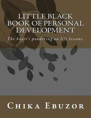 Little Black Book of Personal Development de Ebuzor, Chika