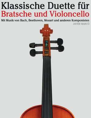 Klassische Duette Fur Bratsche Und Violoncello de Javier Marco