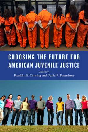 Choosing the Future for American Juvenile Justice de Franklin E. Zimring