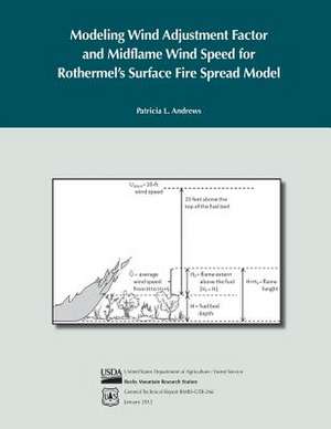 Modeling Wind Adjustment Factor and Midflame Wind Speed for Rothermel's Surface Fire Spread Model de Patricia L. Andrews