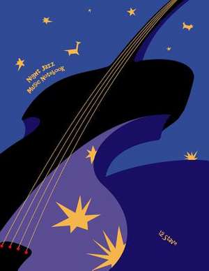 Night Jazz Music Notebook de Name Works Press