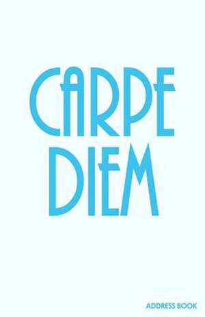 Carpe Diem Address Book de Trikk Media