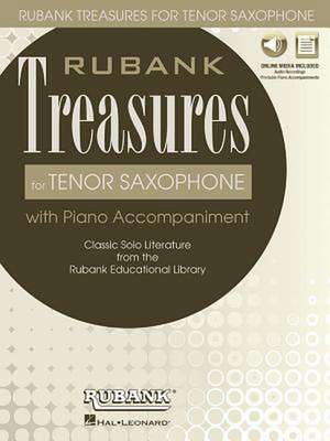 Rubank Treasures for Tenor Saxophone de H. Voxman