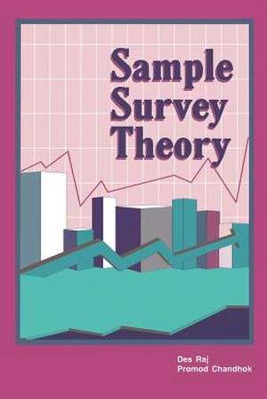 Sample Survey Theory de Des Raj