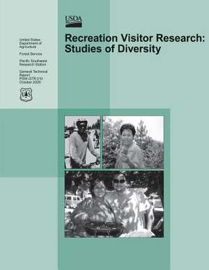 Recreation Visitor Research de U. S. Department of Agriculture