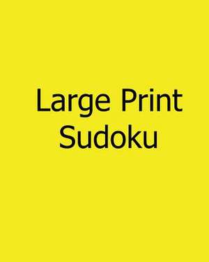 Large Print Sudoku de Chicago Post Publications