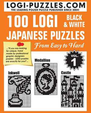 100 Logi Black & White Japanese Puzzles de Logi Puzzles