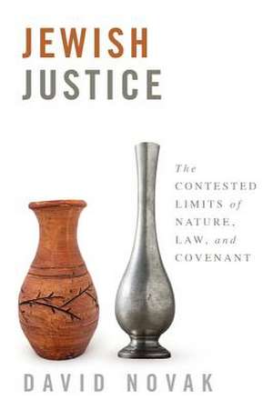 Jewish Justice: The Contested Limits of Nature, Law, and Covenant de David Novak