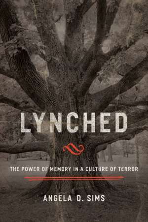 Lynched: The Power of Memory in a Culture of Terror de Angela D. Sims