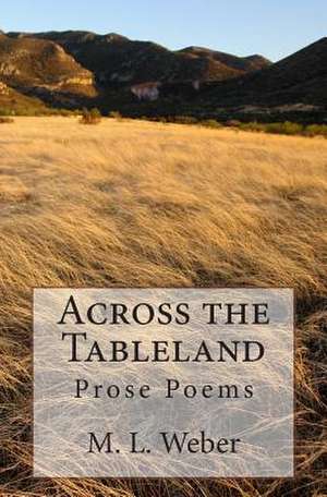 Across the Table Land de M. L. Weber