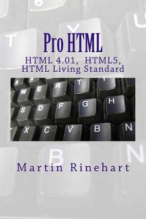 Pro HTML de Martin Rinehart