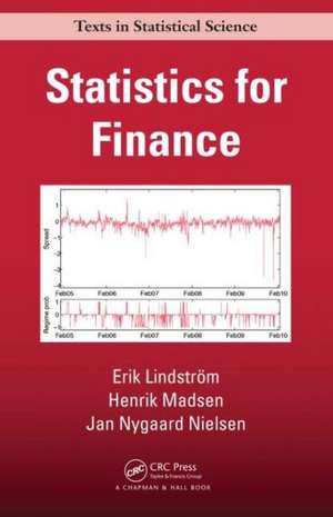 Statistics for Finance de Erik Lindström