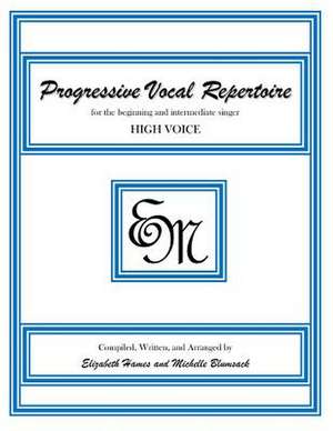 Progressive Vocal Repertoire (High Voice) de Em Music Publishing