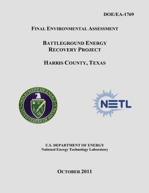 Final Environmental Assessment - Battleground Energy Recovery Project, Harris County, Texas (Doe/EA-1769) de U. S. Department of Energy