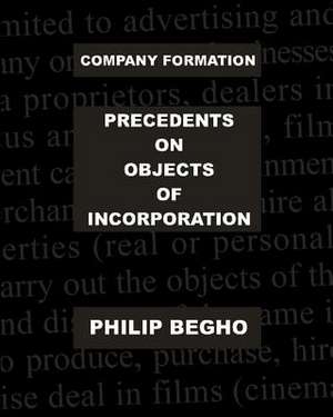 Company Formation de Philip Begho