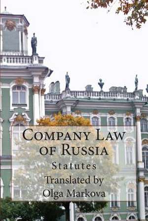 Company Law of Russia de Olga Markova