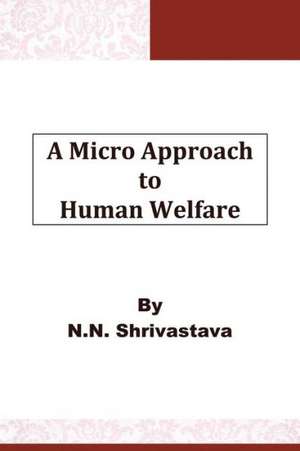 A Micro Approach to Human Welfare de N. N. Shrivastava