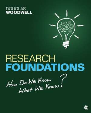 Research Foundations: How Do We Know What We Know? de Douglas R. Woodwell