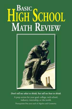 Basic High School Math Review de Jim Elander