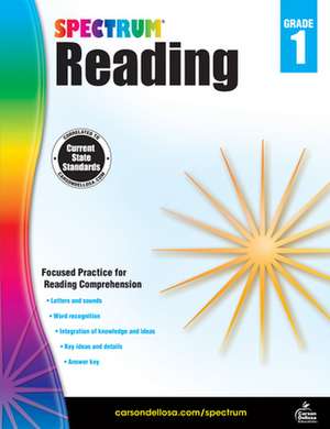 Spectrum Reading Workbook, Grade 1 de Spectrum