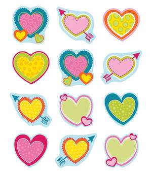 Hearts Cut-Outs de Carson-Dellosa Publishing