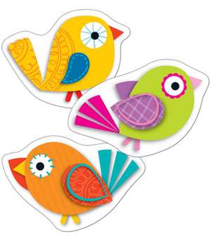 Boho Birds Mini Cut-Outs de Carson-Dellosa Publishing