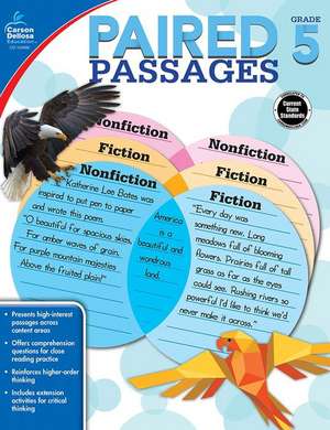 Paired Passages, Grade 5 de Kris Biddle