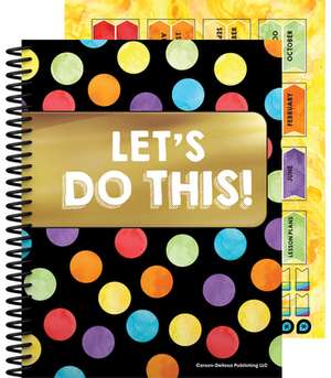 Celebrate Learning Teacher Planner Plan Book de Carson-Dellosa Publishing